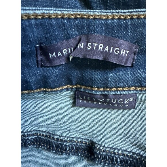 NYDJ Women's Plus Size Marilyn Straight Leg Jeans Blue Denim Cooper 22W - Picture 8 of 10